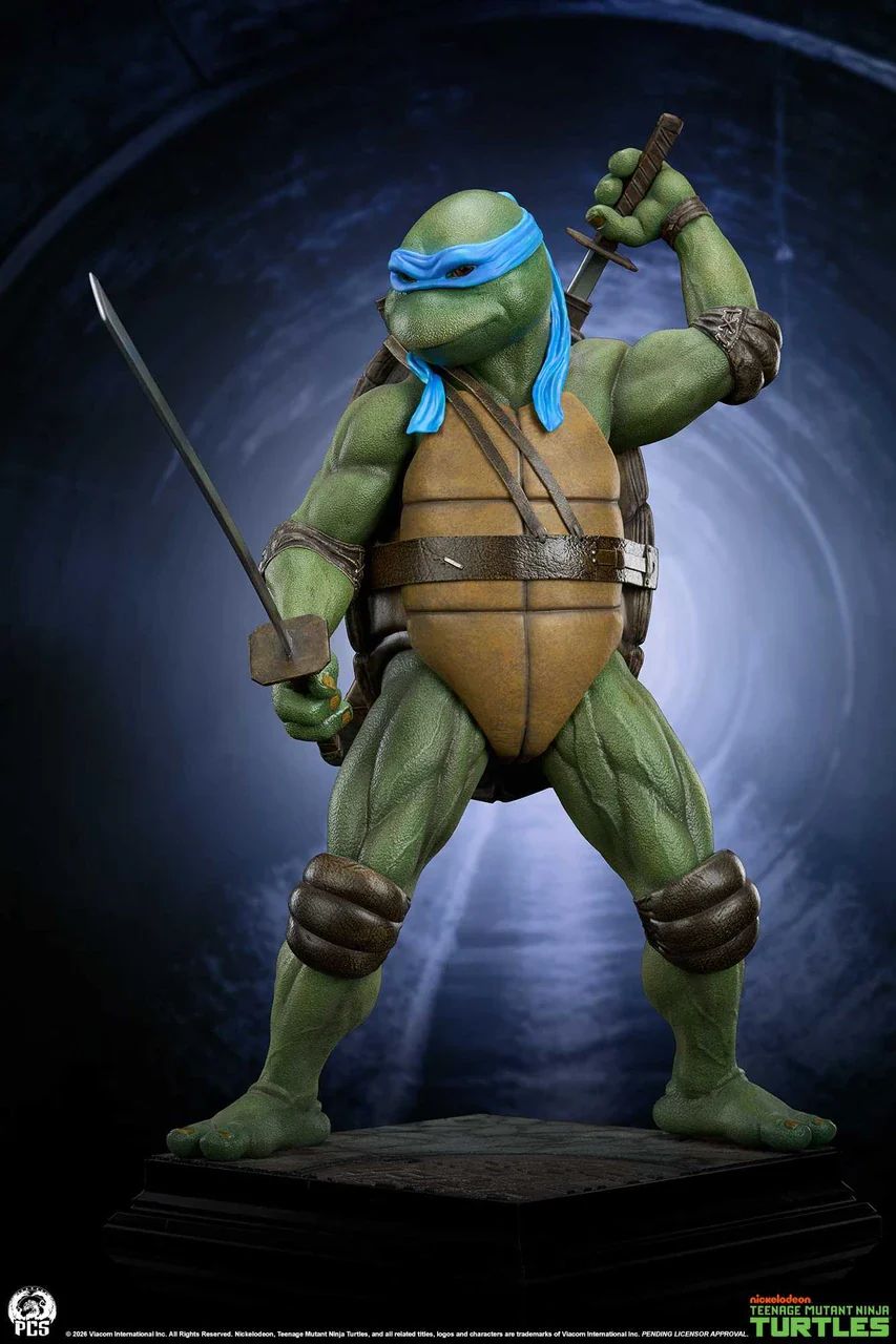 Premium Collectibles Studio – Teenage Mutant Ninja Turtles (1990) 1/2 Scale Leonardo Statue (Licensed) - Image 6