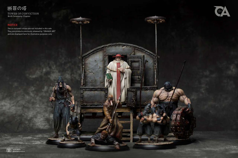 Berserk – Father Mozgus & Conviction Tower Scene Statue 1/10 Scale – Orange Art Studio - Image 3