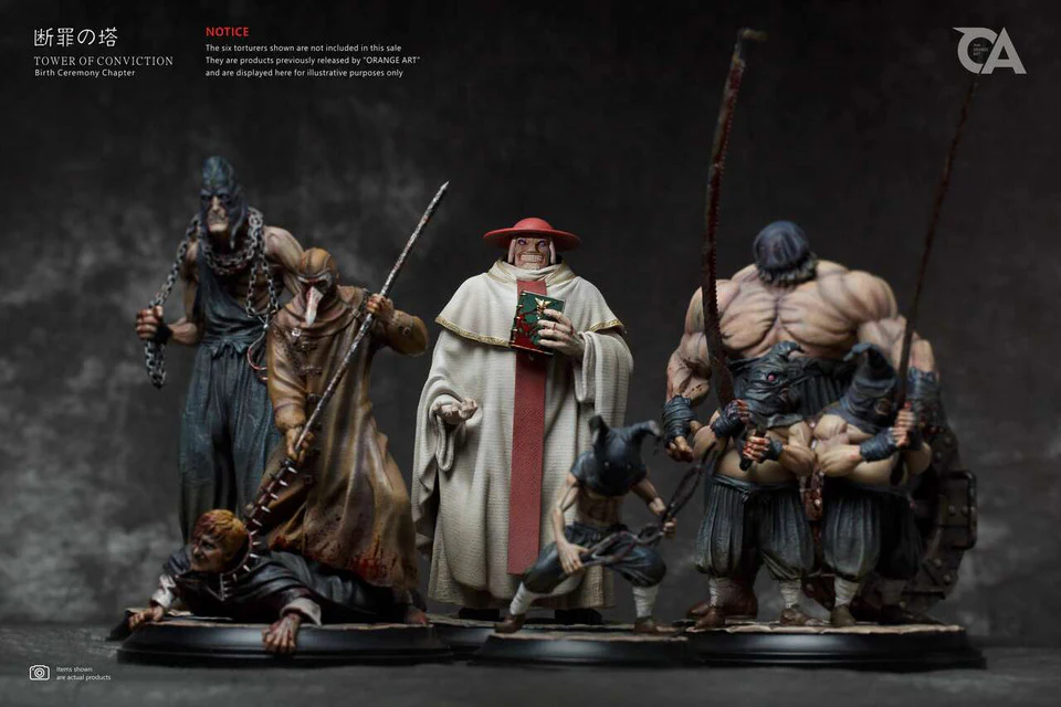 Berserk – Father Mozgus & Conviction Tower Scene Statue 1/10 Scale – Orange Art Studio - Image 5