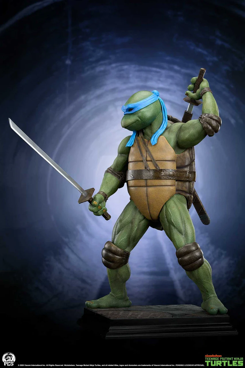 Premium Collectibles Studio – Teenage Mutant Ninja Turtles (1990) 1/2 Scale Leonardo Statue (Licensed) - Image 8