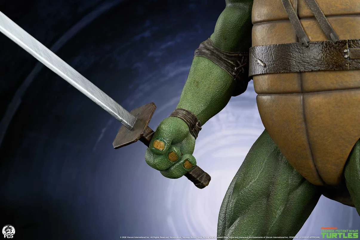 Premium Collectibles Studio – Teenage Mutant Ninja Turtles (1990) 1/2 Scale Leonardo Statue (Licensed) - Image 10