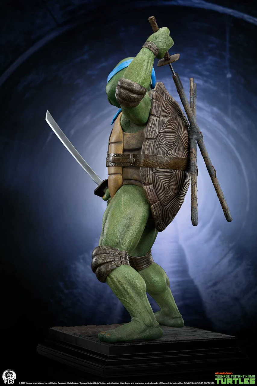 Premium Collectibles Studio – Teenage Mutant Ninja Turtles (1990) 1/2 Scale Leonardo Statue (Licensed) - Image 11
