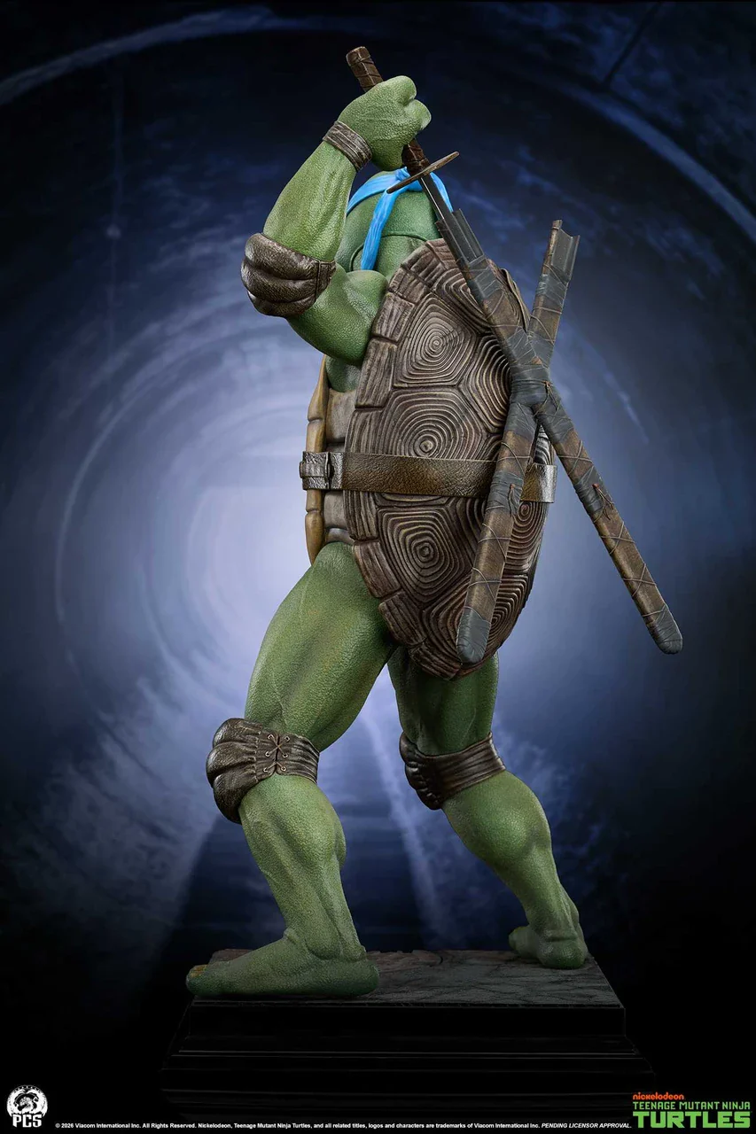 Premium Collectibles Studio – Teenage Mutant Ninja Turtles (1990) 1/2 Scale Leonardo Statue (Licensed) - Image 12