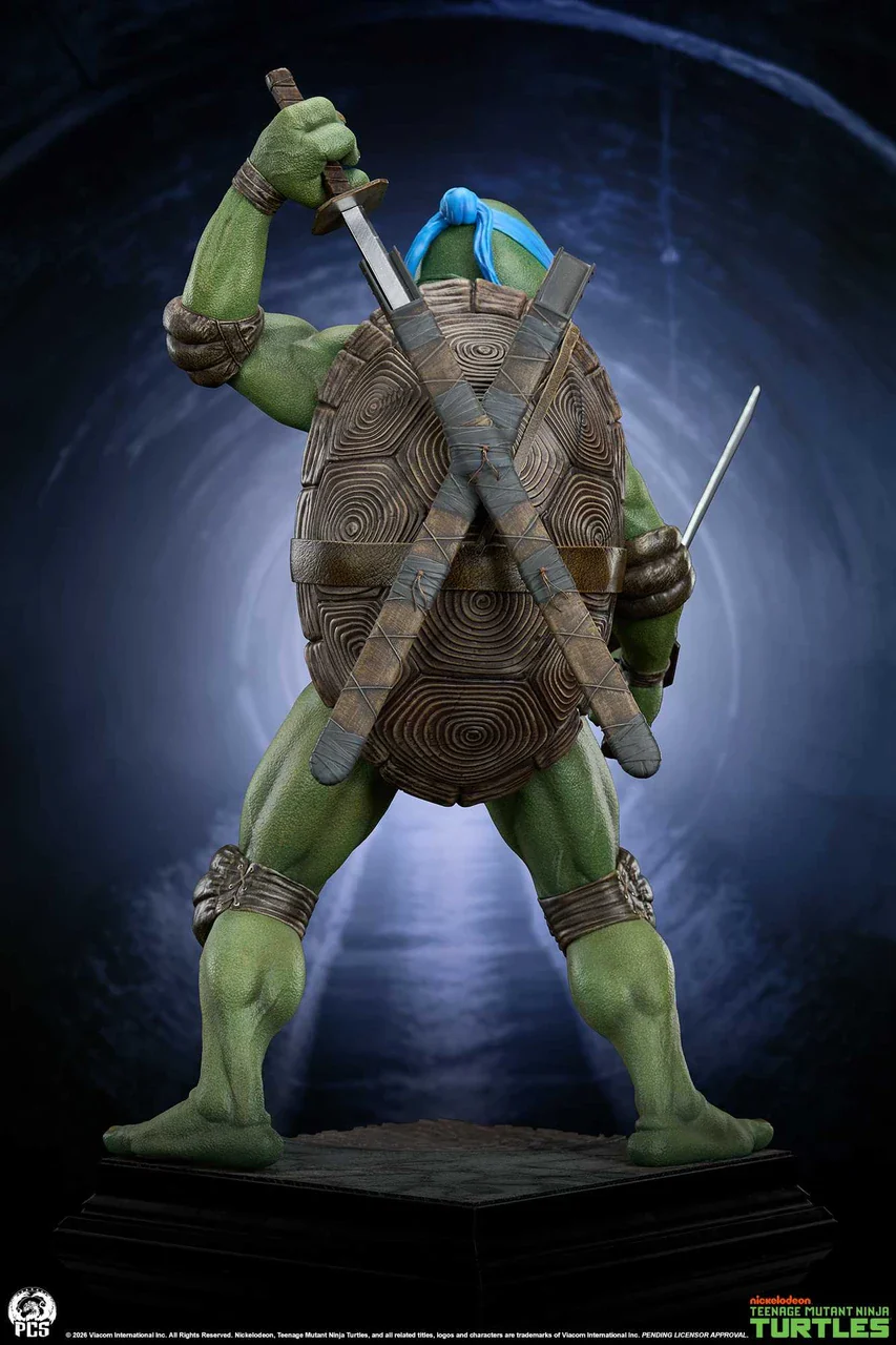 Premium Collectibles Studio – Teenage Mutant Ninja Turtles (1990) 1/2 Scale Leonardo Statue (Licensed) - Image 13