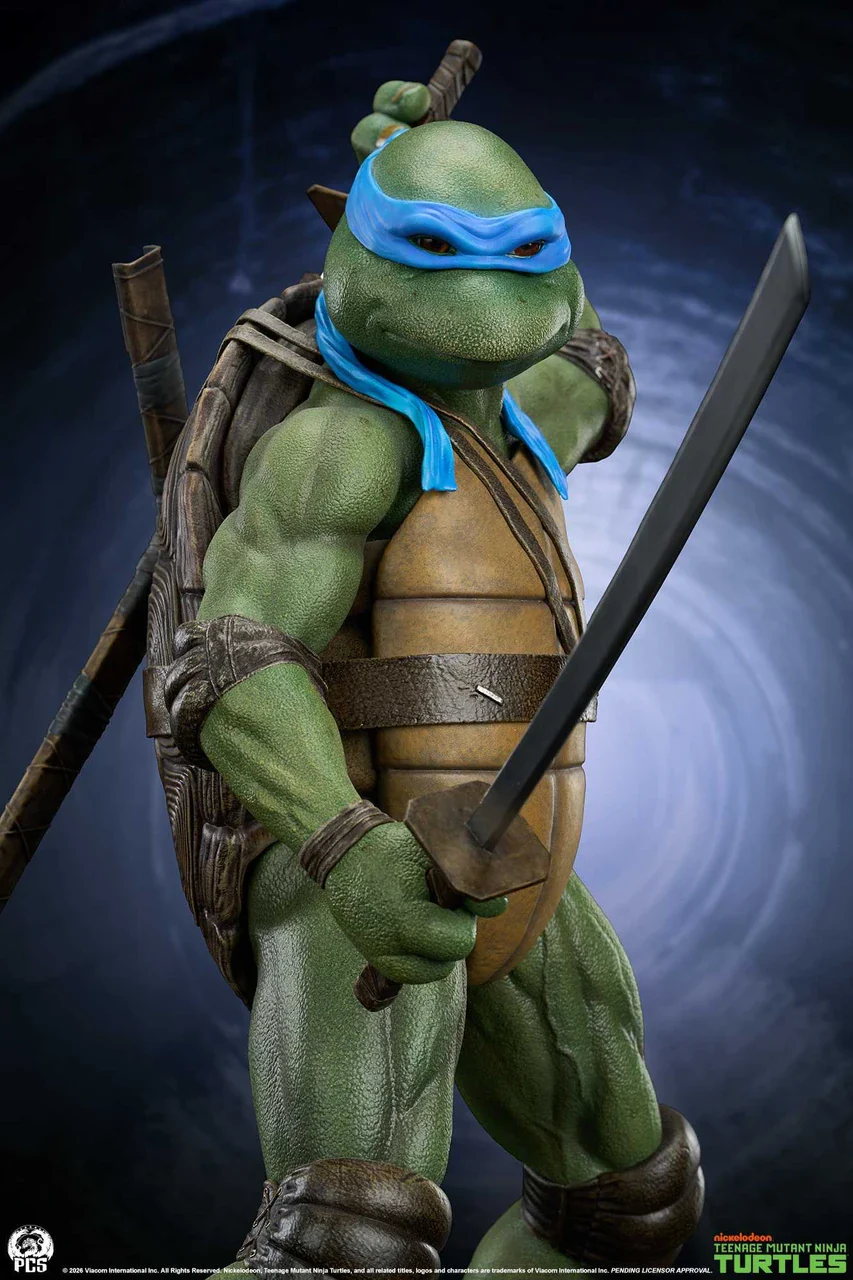 Premium Collectibles Studio – Teenage Mutant Ninja Turtles (1990) 1/2 Scale Leonardo Statue (Licensed) - Image 16