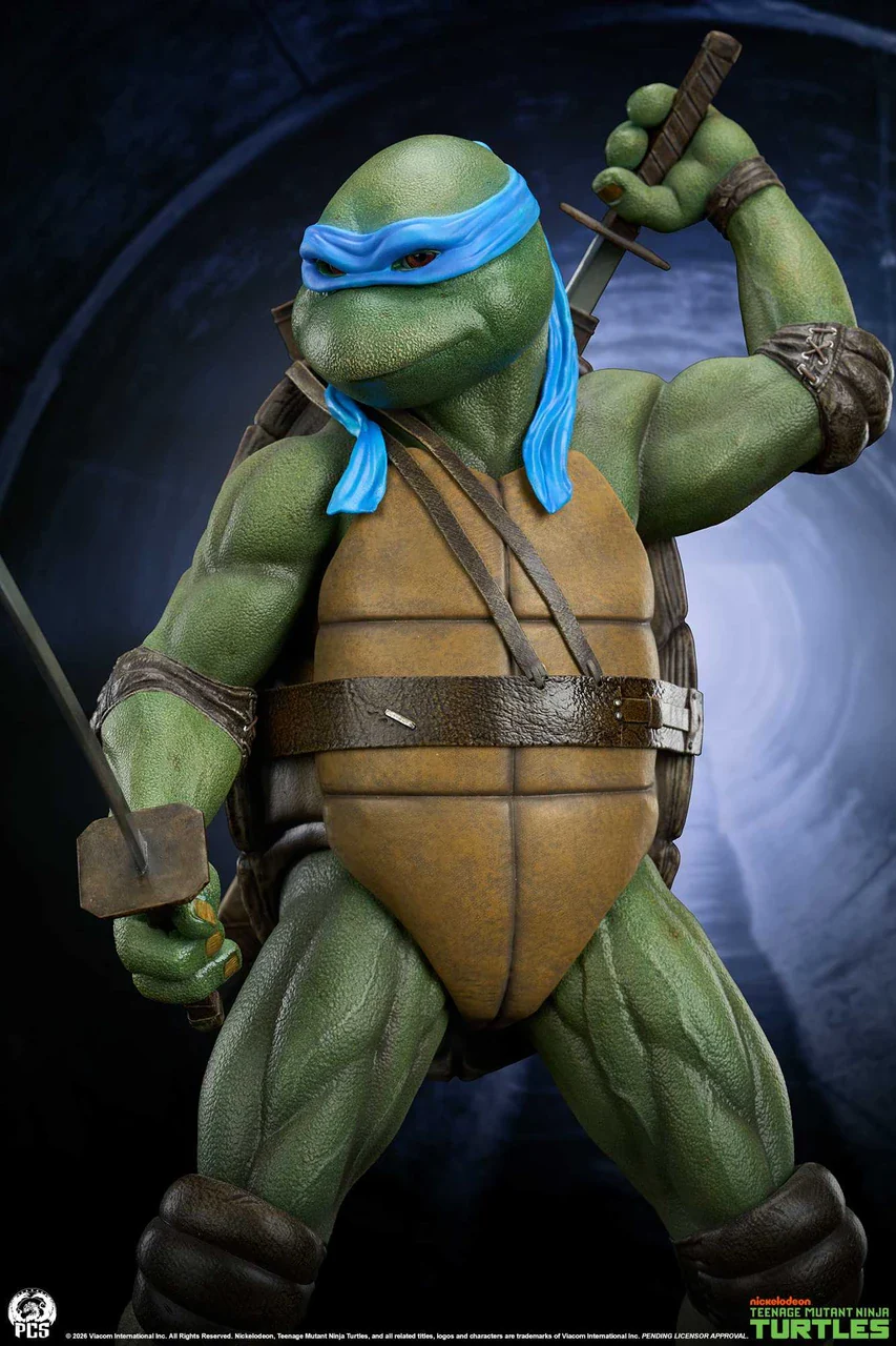 Premium Collectibles Studio – Teenage Mutant Ninja Turtles (1990) 1/2 Scale Leonardo Statue (Licensed) - Image 18