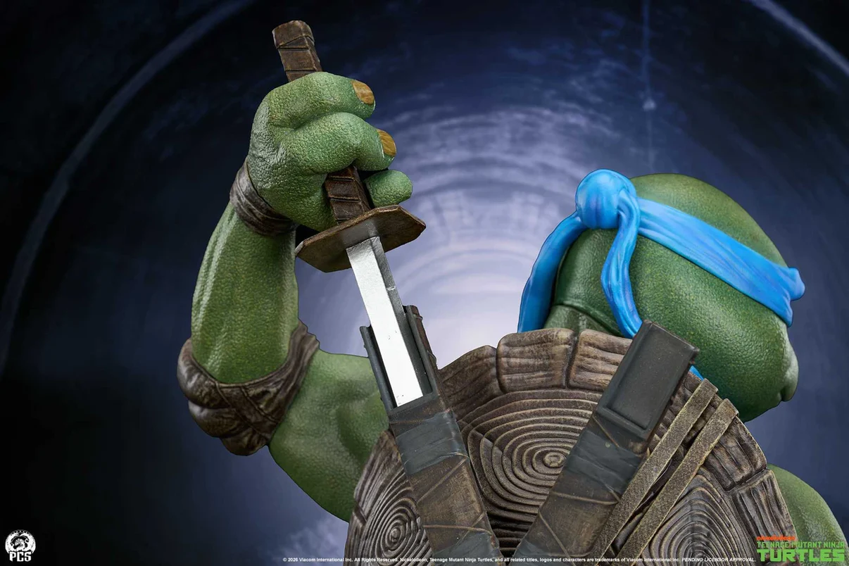 Premium Collectibles Studio – Teenage Mutant Ninja Turtles (1990) 1/2 Scale Leonardo Statue (Licensed) - Image 20