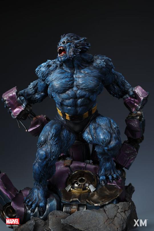 Marvel Beast 1/4 Scale Statue – XM Studios X-Men Limited Edition Premium Collectible Diorama - Image 15