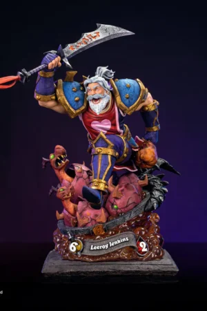 Hearthstone / World of Warcraft – Leeroy Jenkins Statue 1/10 & 1/6 Scale – HEX Collectibles