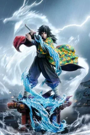 FXW Studio – Nine Hashira Series: Water Hashira Giyu Tomioka Demon Slayer | 1/6 Scale Limited Edition Statue