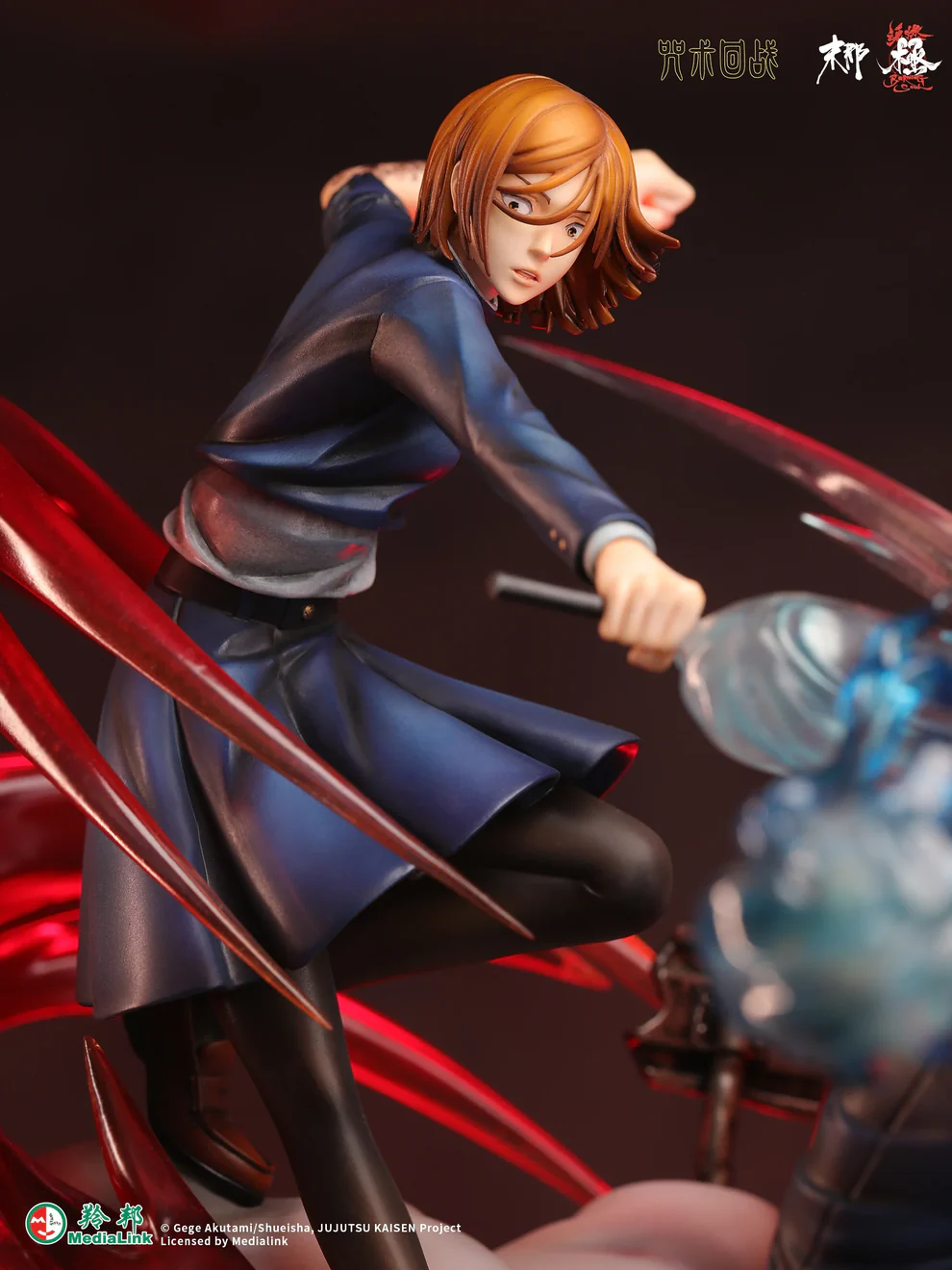 Jujutsu Kaisen-Yuji Itadori & Nobara Kugisaki Black Flash Battle Scene – 1/6 Scale Statue – Manas Studio - Image 3