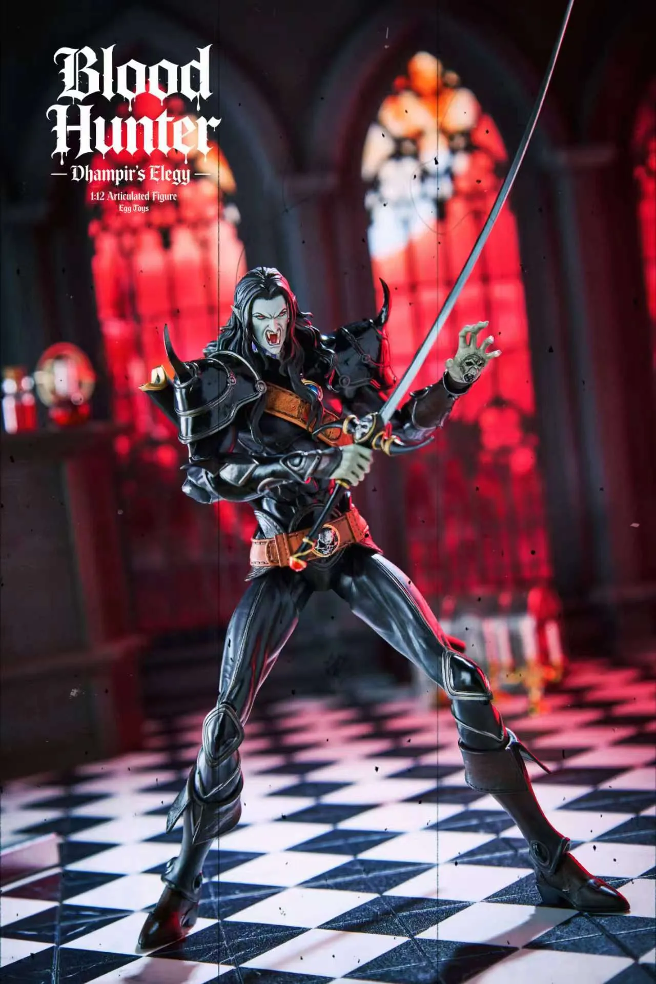 EGGTOYS – Blood Hunter: Dhampir’s Elegy Vampire Hunter D 1/12 Scale Licensed Action Figure