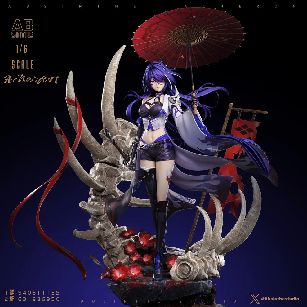 Honkai: Star Rail – Acheron 1/6 Scale Statue – AB Sinthe Studio - Image 6