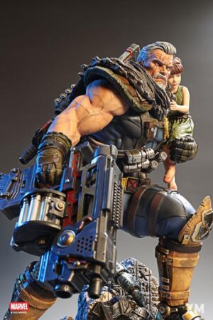 Marvel X-Men Cable with Hope 1/4 Scale Statue – XM Studios Limited Edition Premium Collectible Diorama