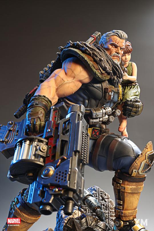 Marvel X-Men Cable with Hope 1/4 Scale Statue – XM Studios Limited Edition Premium Collectible Diorama