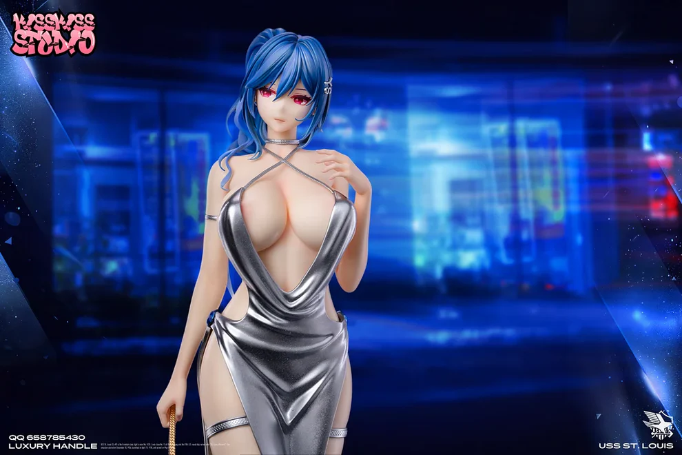 Azur Lane – St. Louis Evening Gown Ver. 1/4 Scale GK Statue – KissKiss Studio - Image 4