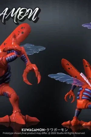 Alternative view of Kuwagamon Digimon 1/7 Scale Limited Edition Resin Collectible Statue- IK Studio
