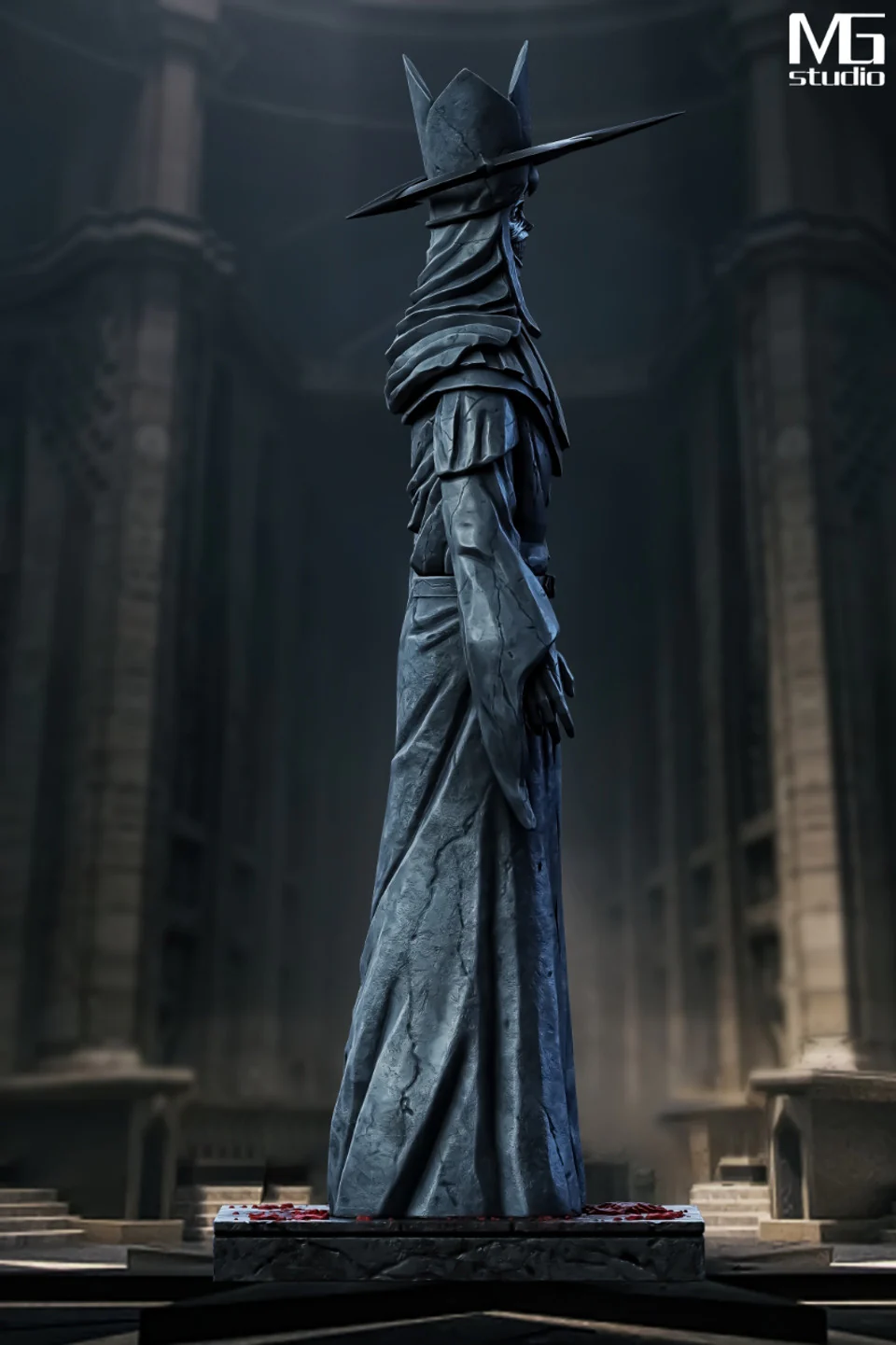 Elden Ring – Kandiaru Two Fingers / Three Fingers Statue 1/6 Scale LED Version – MG Studio - Image 11