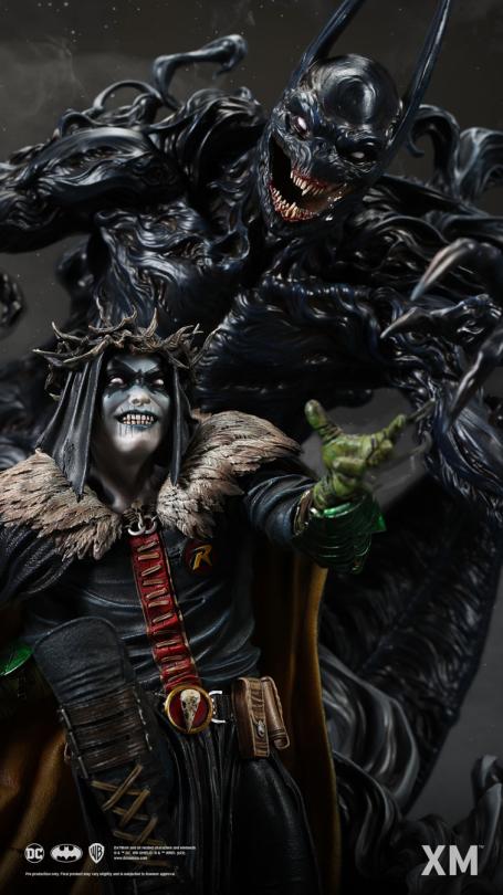DC Dark Nights: Death Metal Robin King 1/4 Scale Statue – XM Studios Limited Edition Dark Multiverse Collectible - Image 3