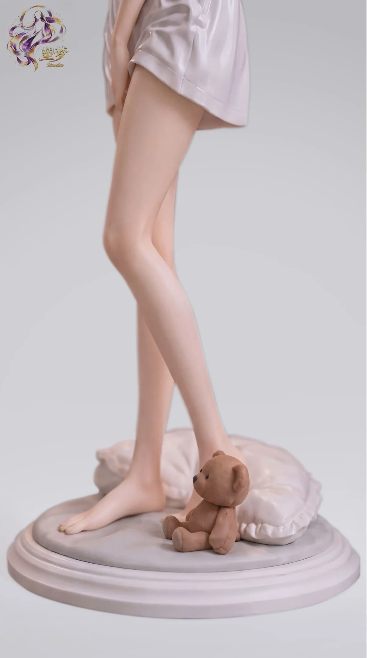 SuMeng Studio – Pajama Asuka Langley Soryu Neon Genesis Evangelion 1/6 Scale Resin Statue - Image 3