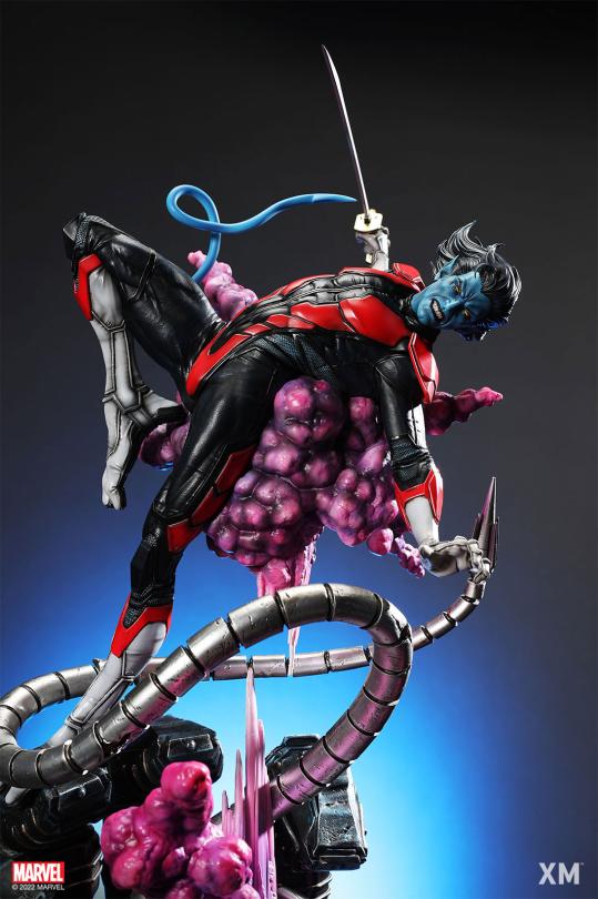 Marvel X-Men Nightcrawler 1/4 Scale Statue – XM Studios Limited Edition Premium Collectible Diorama - Image 5