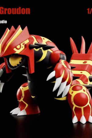 Punch Studio – Groudon Primal Reversion Pokémon Resin Statue