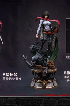 Alternative view of Attack on Titan Mikasa Ackerman 1/6 Resin Statue - LC-Studio