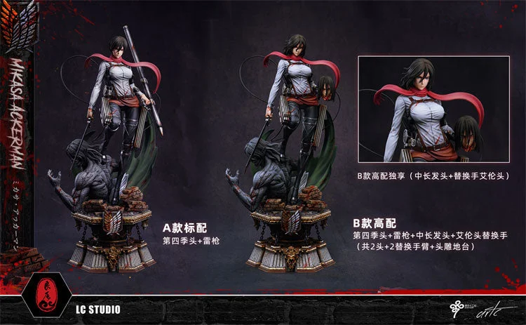 Attack on Titan Mikasa Ackerman 1/6 Resin Statue - LC-Studio - Image 2