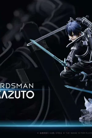 Alternative view of Sword Art Online – Kirito “Black Swordsman” Dual Blade Battle 1/6 Scale GK Statue – X-Studio Limited Edition