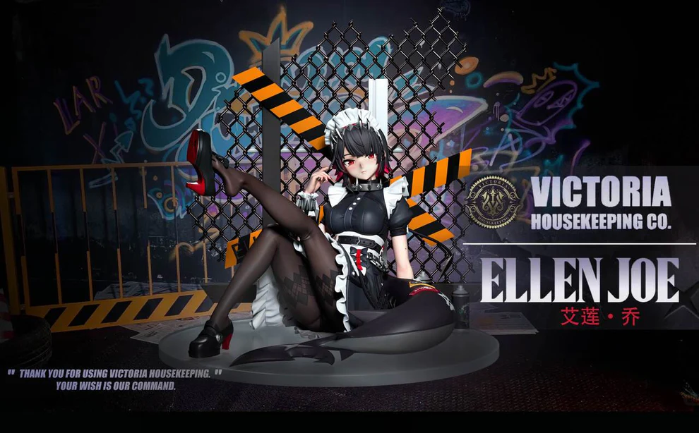 Zenless Zone Zero – Ellen Joe “Victoria Housekeeping” 1/6 & 1/4 Scale Statue – Ghost Train Studio