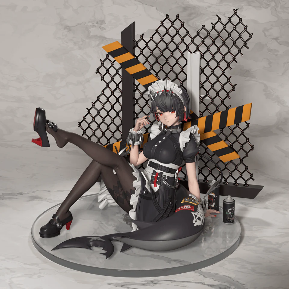 Zenless Zone Zero – Ellen Joe “Victoria Housekeeping” 1/6 & 1/4 Scale Statue – Ghost Train Studio - Image 3