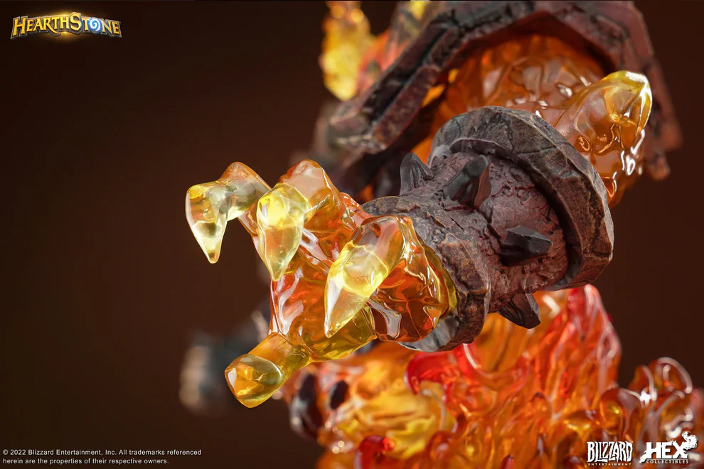 Hearthstone / World of Warcraft – Ragnaros the Firelord LED Statue 1/10 Scale Official Licensed Version – HEX Collectibles - Image 6