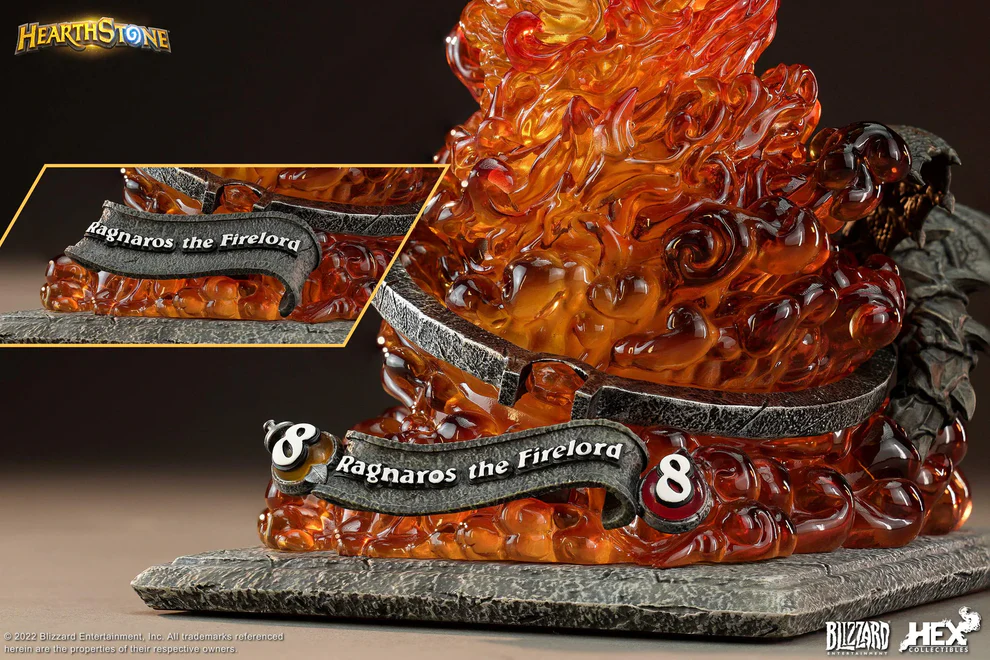 Hearthstone / World of Warcraft – Ragnaros the Firelord LED Statue 1/10 Scale Official Licensed Version – HEX Collectibles - Image 8