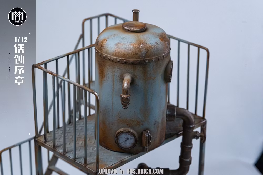 MMMTOYS – 1/12 “The Rust Prologue” M2607 Licensed Metal Diorama Display Piece - Image 3