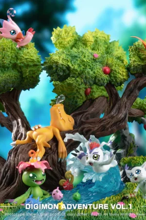 Digimon Adventure Vol.1 – File Island Forest Diorama Statue – AN Studio
