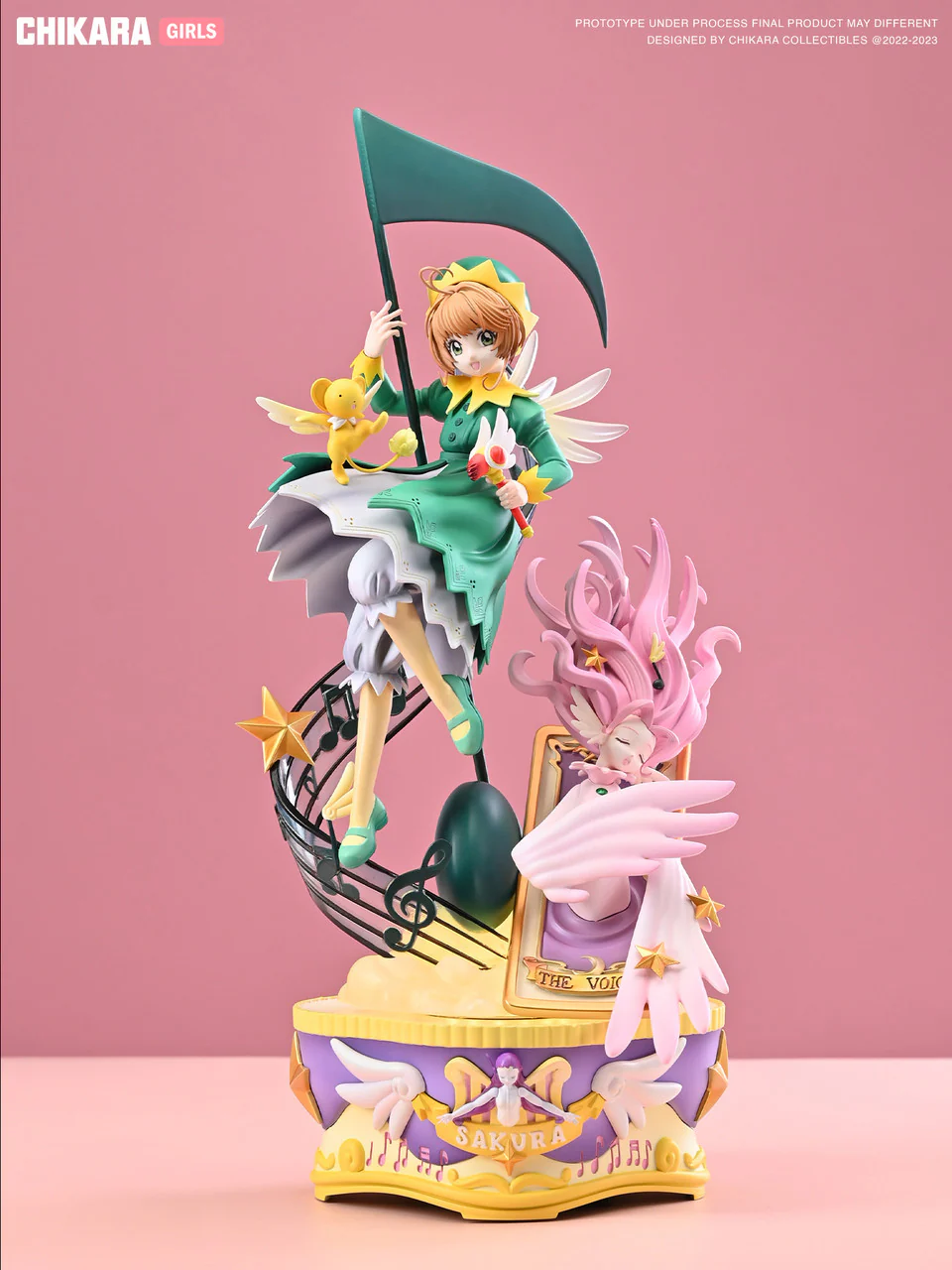 Cardcaptor Sakura – Sakura Kinomoto Magical Music Box LED Rotating Statue – Chikara Studio Limited Edition - Image 7