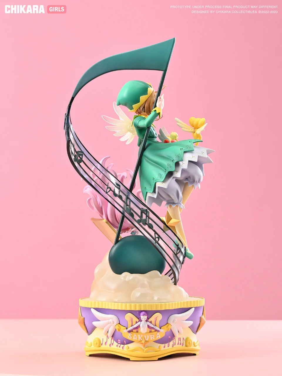 Cardcaptor Sakura – Sakura Kinomoto Magical Music Box LED Rotating Statue – Chikara Studio Limited Edition - Image 5