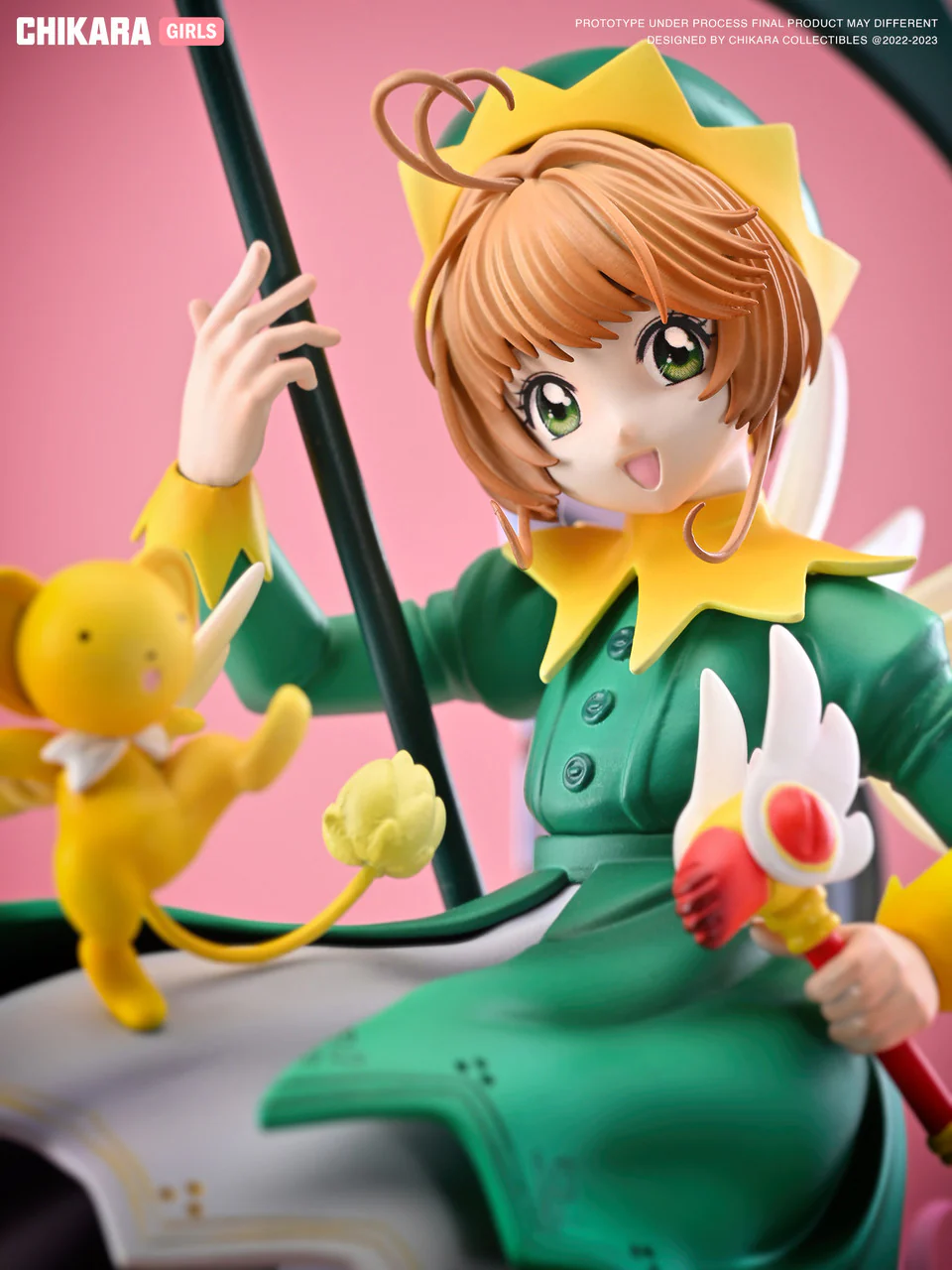 Cardcaptor Sakura – Sakura Kinomoto Magical Music Box LED Rotating Statue – Chikara Studio Limited Edition - Image 3