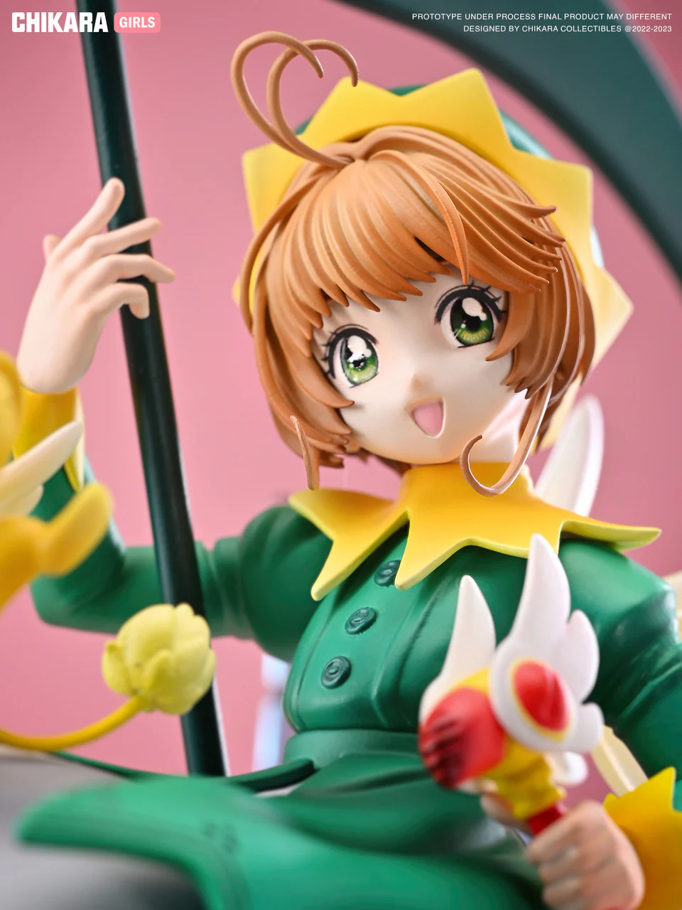 Cardcaptor Sakura – Sakura Kinomoto Magical Music Box LED Rotating Statue – Chikara Studio Limited Edition - Image 2