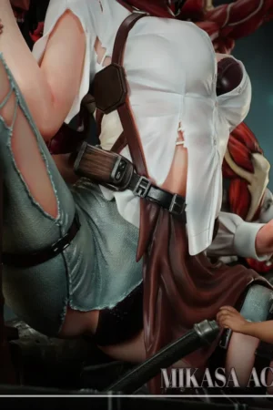 Attack on Titan – Mikasa Ackerman 1/4 Scale Diorama (Q-Version Titans Scene) – Shengge × Chiyan × TOC Studio