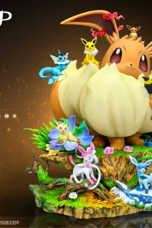 Pokémon – Gigantamax Eevee & Eeveelution Family Diorama – PPAP Studio