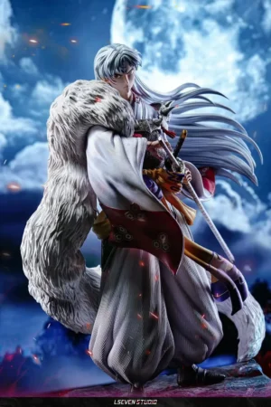 Inuyasha – Sesshomaru Deluxe Demon Lord GK Statue 1/6 & 1/4 Scale Exclusive Edition – L Seven Studios Limited Resin Collectible Figure