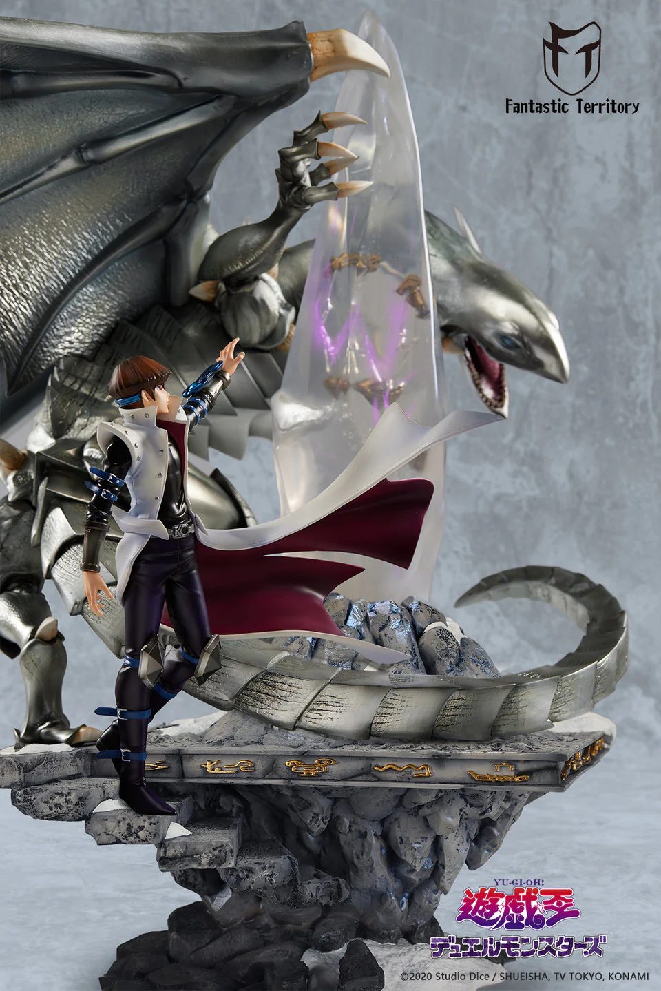 Yu-Gi-Oh! – Seto Kaiba & Blue-Eyes White Dragon Diorama – Fantastic Territory Studio