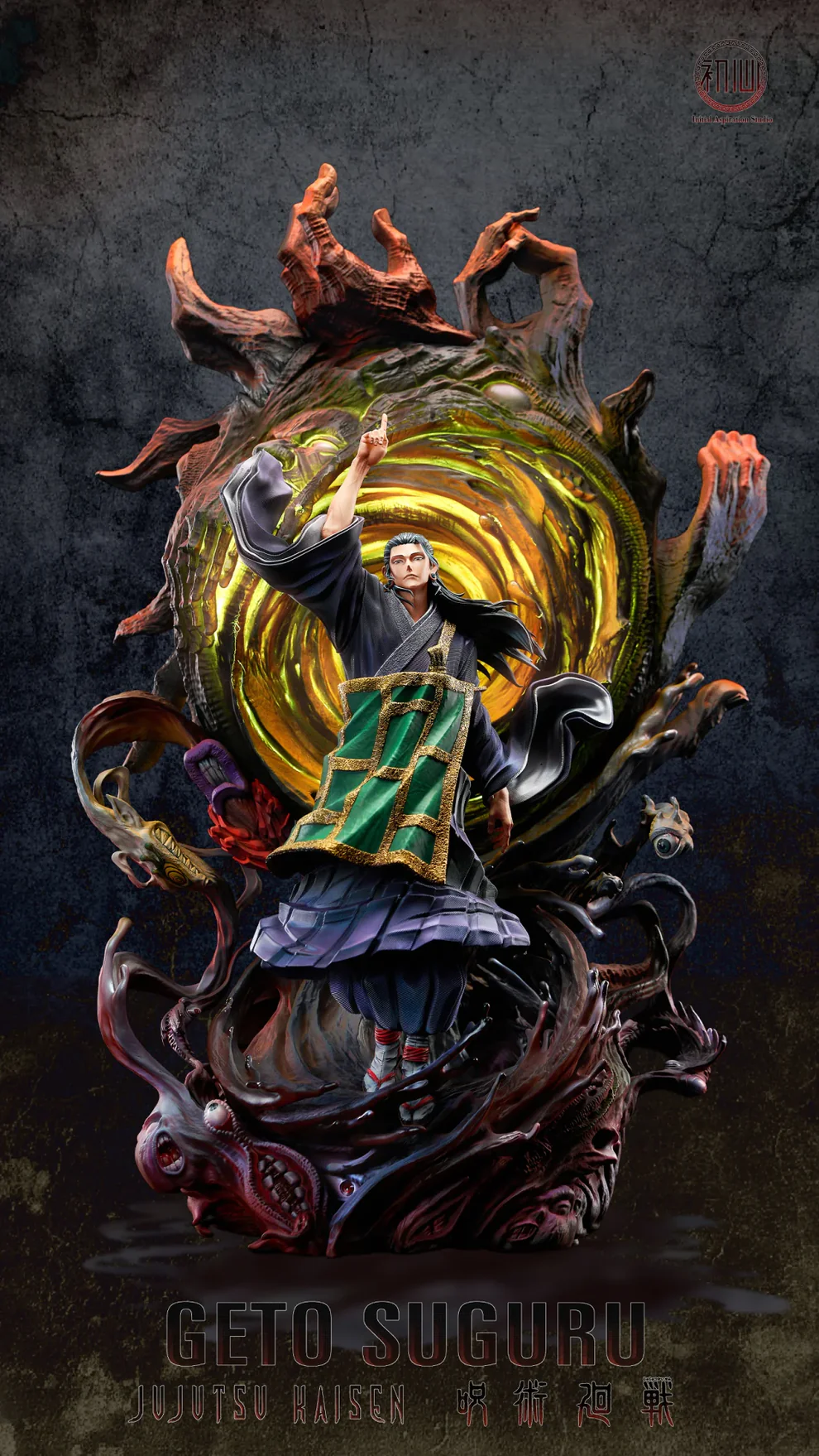 Jujutsu Kaisen – Suguru Geto “Night Parade of a Hundred Demons” 1/6–1/4 Scale PRO/MAX Statue – Initial Aspiration Studio