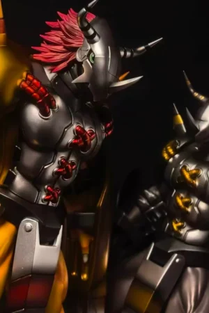 Alternative view of C9 Studio – WarGreymon Digimon Resin Statue Collection