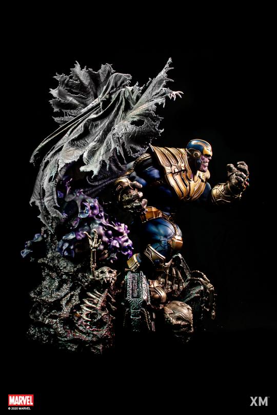 Thanos with Lady Death 1/4 Scale Statue — XM Studio - Image 7