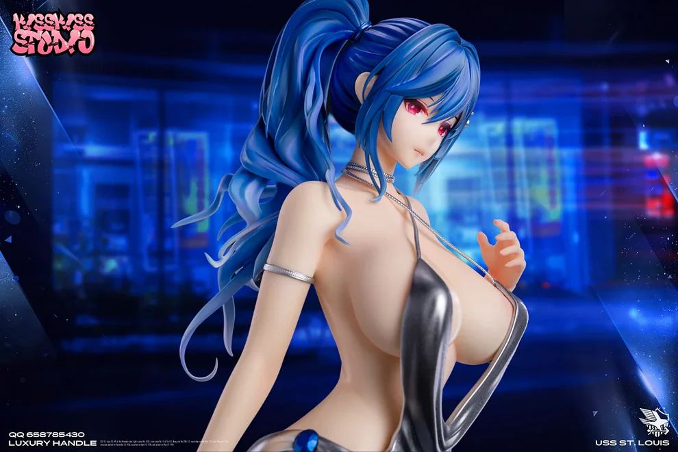 Azur Lane – St. Louis Evening Gown Ver. 1/4 Scale GK Statue – KissKiss Studio - Image 5