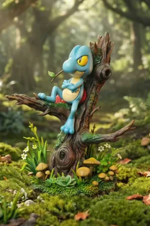 Alternative view of Treecko Pokémon Multi-Scale Edition Statue - PocketPals Studio