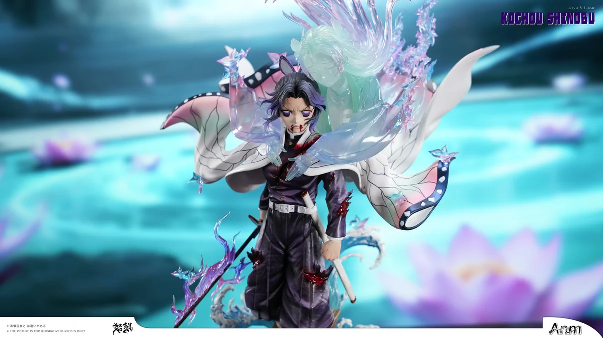 Anm Studio – Shinobu Kocho × Kochou Kanae Demon Slayer Resin Statue