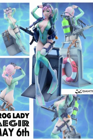 Alternative view of DAMTOYS – After-School Arena “FrogLady-Aegir” DMF003  1/7 Scale Original Character Figure